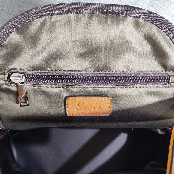 S-ZONE Leather Backpack/Purse - Picture 12 of 14